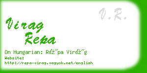 virag repa business card
